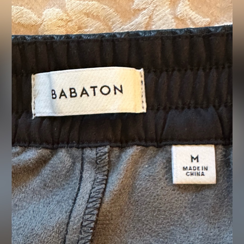 Babaton black vegan leather pant - Picture 10 of 10